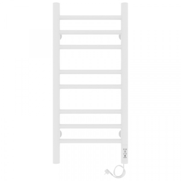 Полотенцесушитель с/т Laris Лаванда ЧК П8 300/700 правый тэн белый 73207621 RU - фото и схемы подключения