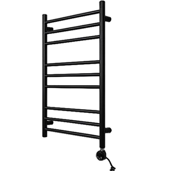 Полотенцесушитель GROIS Nail GR-008 500х800 П9 (3+3+3) RAL9005 ПТЭН черный матовый