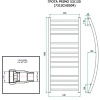 Полотенцесушитель ГРОТА PRIMO 53/120 (731SCH0504)