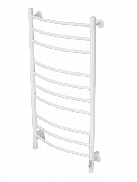 Полотенцесушитель электрический с/т Comfysan Ноуми (Noumi) EC-10 100/40, белый - фото и схемы подключения