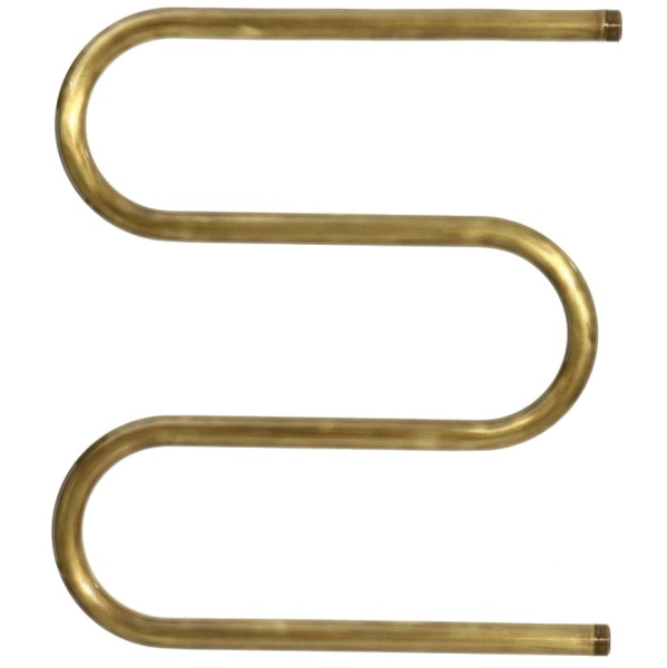 Фото Полотенцесушитель Ника М-обр. 60/60 без полки бронза