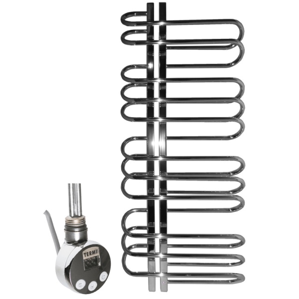 Полотенцесушитель ГРОТА STELLE 50/120 L ТЭН хром