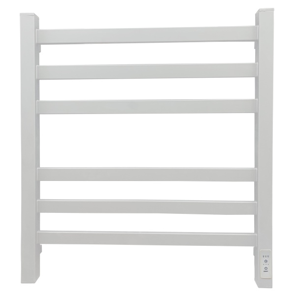 Полотенцесушитель Электрич. с/т GROIS Bruno GR-121 500/600 П6 RAL9003 U белый матовый - фото и схемы подключения