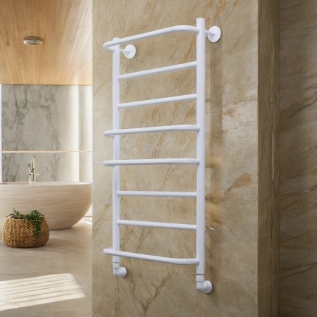 Фото Полотенцесушитель водяной Comfysan Пуро (Puro) W-8 80/50, белый