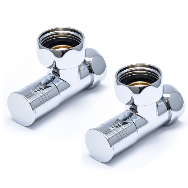 ВЕНТИЛЬ ЗАПОРНЫЙ УГЛОВОЙ КОЛП  1" x 3/4"  г/г  ZZ-4707 (4707SCH1005) купить оптом по выгодной цене в Москве