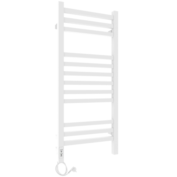 Полотенцесушитель с/т Laris Астор ЧК П12 350/900 левый тэн белый 73207669 RU - фото и схемы подключения