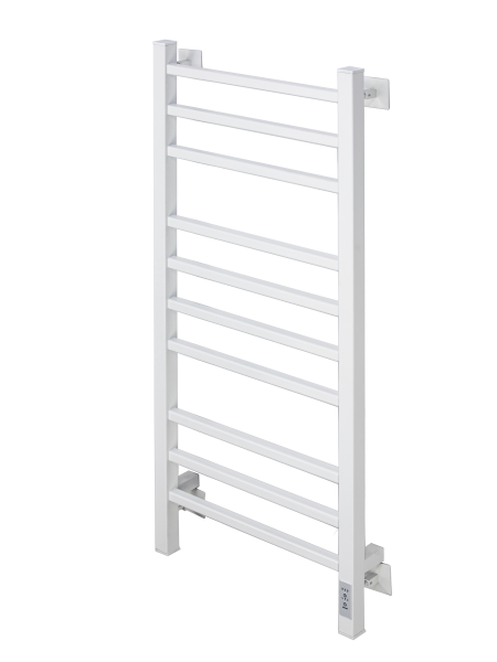 Полотенцесушитель электрический с/т Comfysan Пиоли-К (Pioli-K) EC-10 100/40, белый - фото и схемы подключения