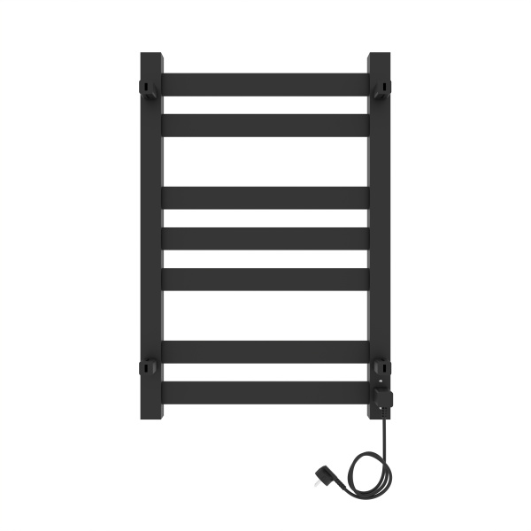 Полотенцесушитель с/т Laris Гефест ЧКЧ П7 500/800 левый тэн черный матовый 73207616 RU - фото и схемы подключения