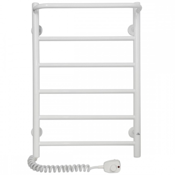 Полотенцесушитель с/т Laris Прайм ЧК П6 400/600 левый тэн белый 75201059 RU - фото и схемы подключения