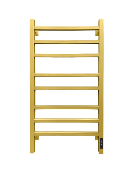 Полотенцесушитель электрический с/т Comfysan Пиоли-К (Pioli-K) EC-8 80/30, Матовое золото/МАТ ГОЛД - фото и схемы подключения