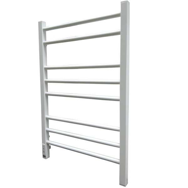 Полотенцесушитель Электрич. с/т GROIS Nex GR-112 500/800 П8 RAL9016 U белый матовый  - фото и схемы подключения