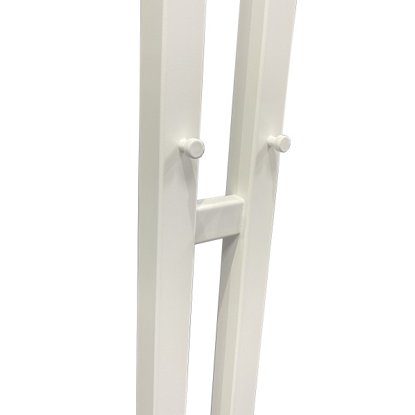 Полотенцесушитель Электрич. с/т GROIS Orso GR-124 110/1200 П3 RAL9016 белый матовый диммер справа - фото и схемы подключения