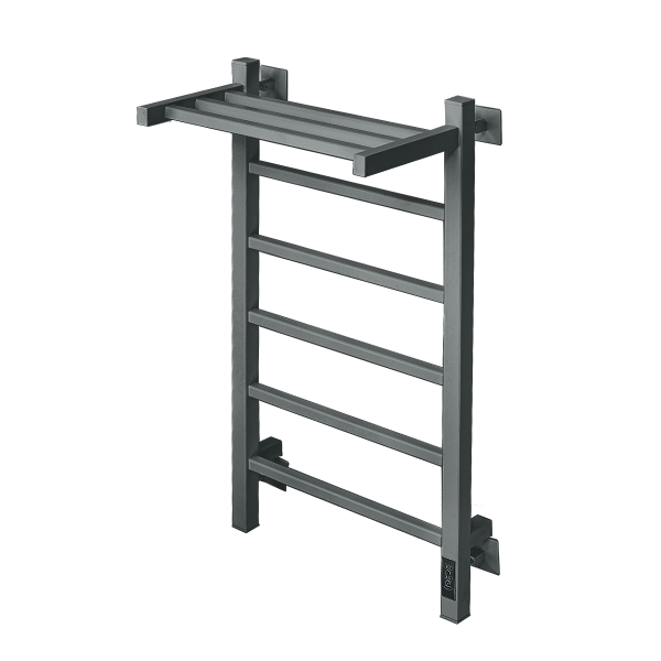 Полотенцесушитель электрический с/т Comfysan Мартэ-К (Marte-K) EC-6 80/50 с полкой, ТИТАНОВЫЙ ГРАФИТ выбрать и сравнить в шоуруме или в онлайн магазине