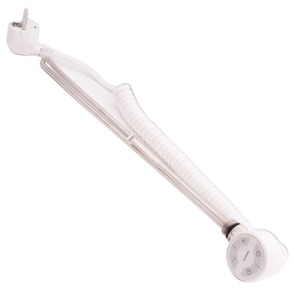 Электрический ТЭН TERMА MOA 300W белый, спиральный кабель с вилкой купить оптом по выгодной цене в Москве