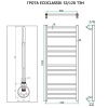 Полотенцесушитель ГРОТА ECOCLASSIK 53/120 ТЭН хром