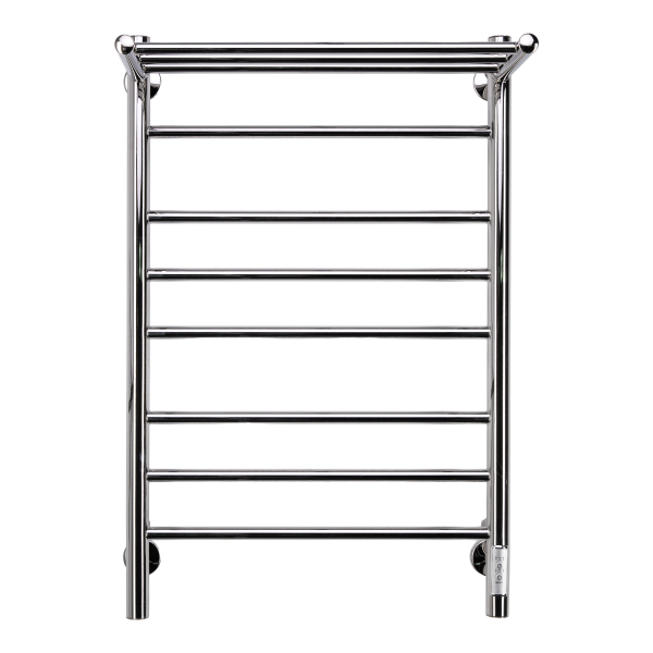 Полотенцесушитель электрический с/т Comfysan Люси (Luce) EC-8 80/50 с полкой, хром - фото и схемы подключения