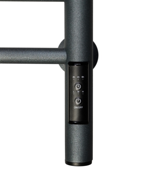 Полотенцесушитель электрический с/т Comfysan Вита (Vita) EC-6 60/50, оружейная сталь ЭК - фото и схемы подключения