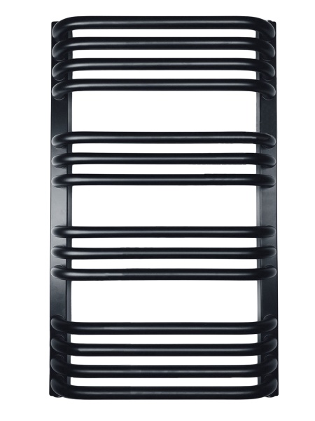 Полотенцесушитель Terma ALEX 760/500 RAL 9005 черный матовый - фото и схемы подключения