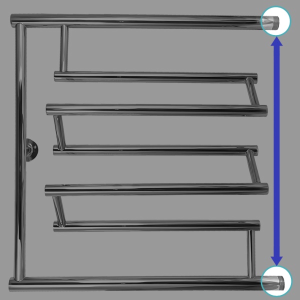 Фото Полотенцесушитель Energy Prima 600/600