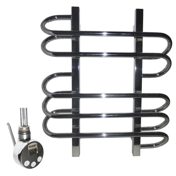 Полотенцесушитель ГРОТА RIVOLO 50/60 ТЭН хром