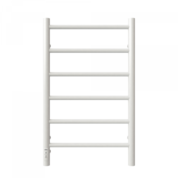 Полотенцесушитель Электрич. с/т GROIS Laura GR-131 400x 700 П6 RAL9003 L белый матовый - фото и схемы подключения