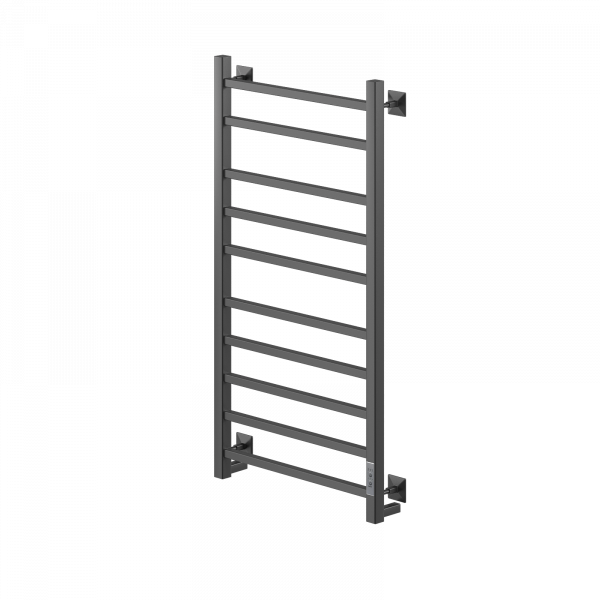 Полотенцесушитель Электрич.кабельный Ника СТЕП-2 100/50 RAL9005 черный матовый U - фото и схемы подключения