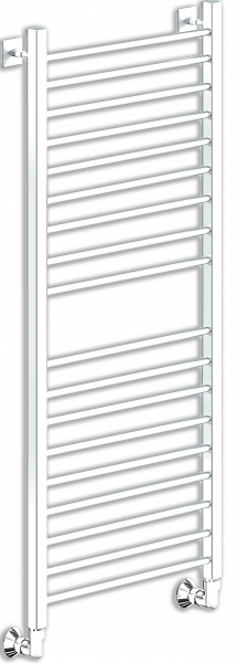 Фото Полотенцесушитель Ника ЛМ-2 100/40 RAL9016 белый матовый*