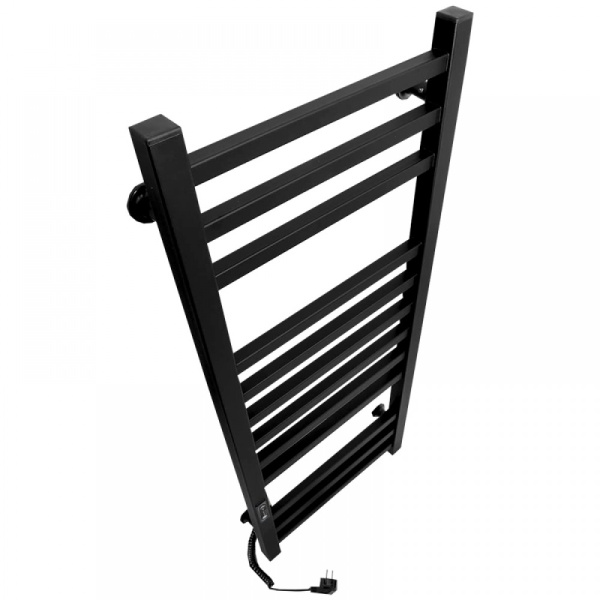 Полотенцесушитель с/т Laris Астор ЧКЧ П12 350/900 левый тэн черный 73207664 RU - фото и схемы подключения