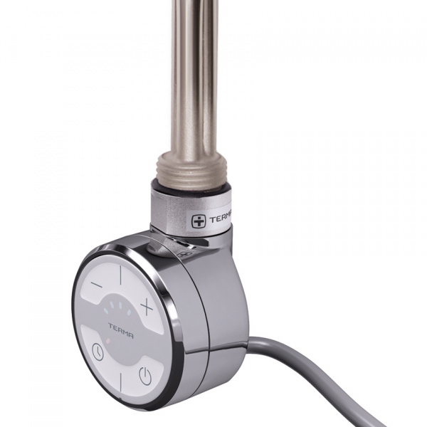 Электрический полотенцесушитель хромированный Ника CURVE Зигзаг 600x400