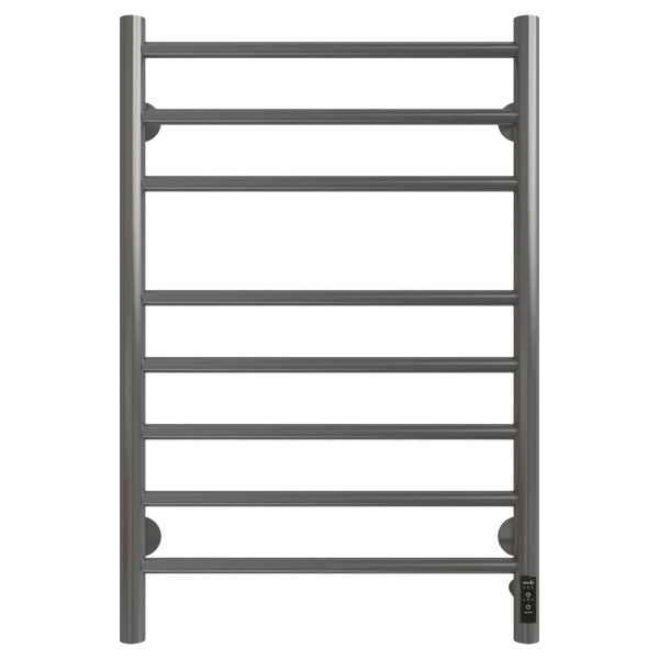 Полотенцесушитель Электрич. с/т GROIS Laura GR-132 500x 800 П8 gray R  - фото и схемы подключения