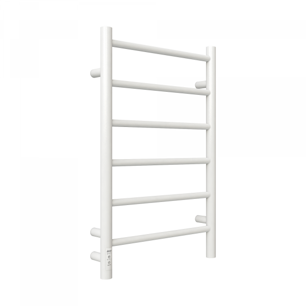 Полотенцесушитель Электрич. с/т GROIS Laura GR-131 400x 700 П6 RAL9003 L белый матовый - фото и схемы подключения