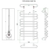 Полотенцесушитель ГРОТА RIVOLO 50/90 ТЭН хром