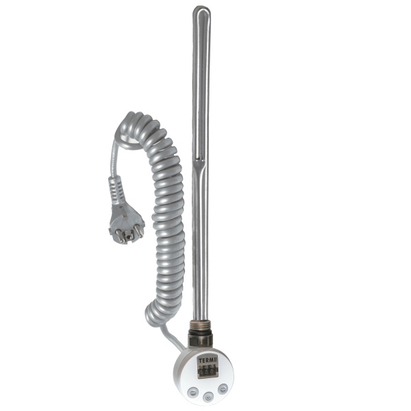 Тэн ТЕРМИКОМ 600W с дисплеем белый, кабель с вилкой белый (воздушно-пузырчатый пакет) купить оптом по выгодной цене в Москве