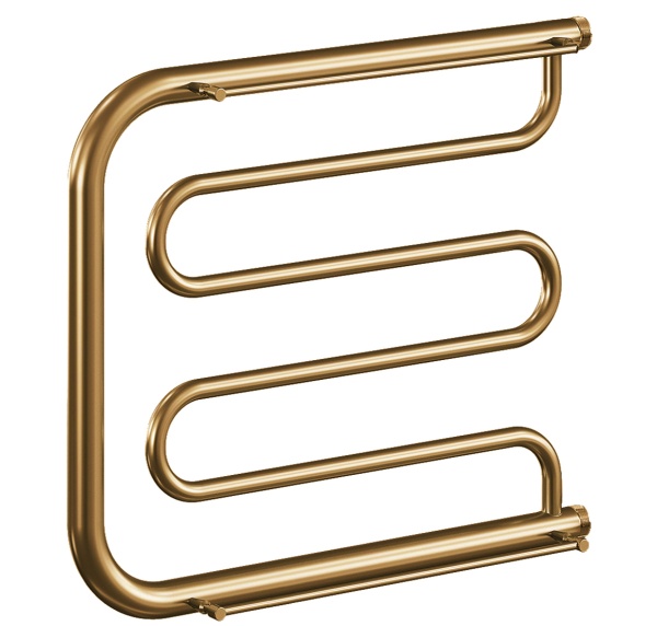 Фото Полотенцесушитель Ника ПМ 60/60 с полкой бронза