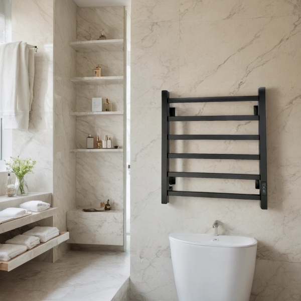 Полотенцесушитель электрический с/т Comfysan Рома-К (Roma-K) EC-6 60/50, черный - фото и схемы подключения