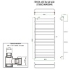 Полотенцесушитель ГРОТА VISTA 63/120 (758SCH040504)