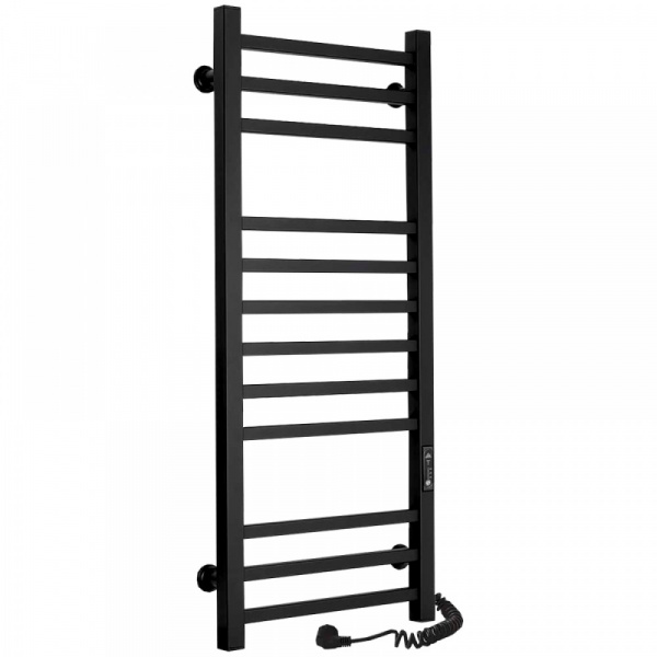 Полотенцесушитель с/т Laris Астор ЧКЧ П9 350/700 левый тэн черный 73207864 RU - фото и схемы подключения