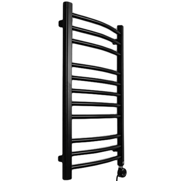 Полотенцесушитель GROIS Todor GR-014 500х800 П11 (3+5+3) RAL9005 ПТЭН черный матовый