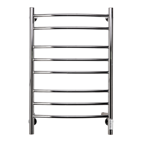 Полотенцесушитель электрический с/т Comfysan Ноуми (Noumi) EC-8 80/50, хром - фото и схемы подключения