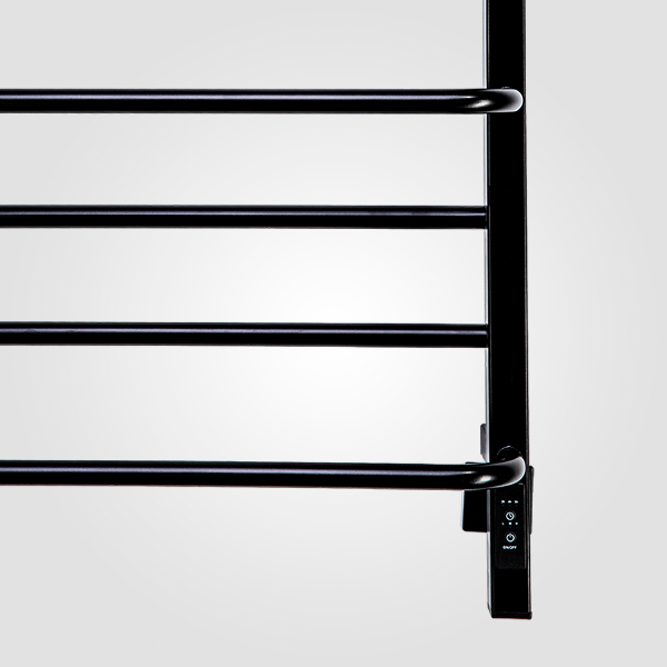 Полотенцесушитель электрический с/т Comfysan Пуро-К (Puro-K) EC-8 80/40, черный - фото и схемы подключения