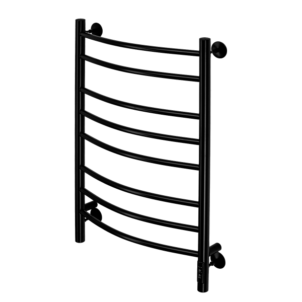 Полотенцесушитель электрический с/т Comfysan Ноуми (Noumi) EC-8 80/50, черный - фото и схемы подключения