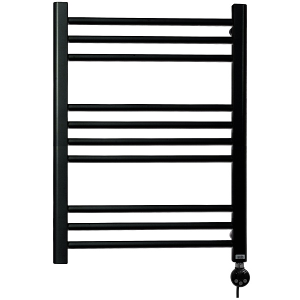 Полотенцесушитель GROIS Barcod GR-015 450х700 П10 (3+4+3) RAL9005 ПТЭН черный матовый