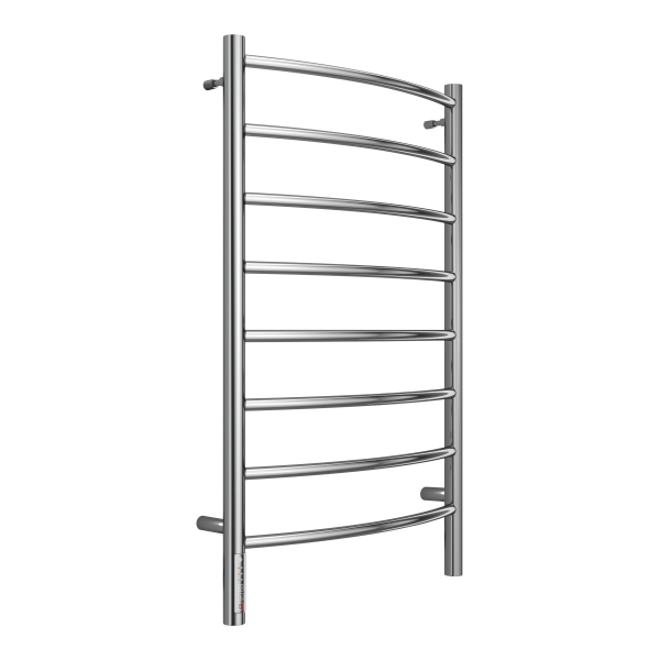 Полотенцесушитель с/т TERMINUS Электро Классик П8 500х850 (quick touch) слева NEW - фото и схемы подключения