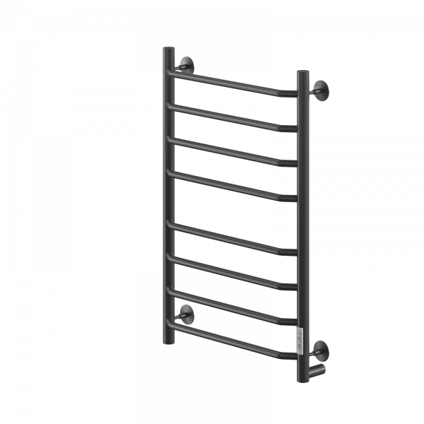 Полотенцесушитель Электрич.кабельный Ника ВЭЙ-3 80/50 RAL9005 черный матовый U - фото и схемы подключения