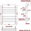 Фото Полотенцесушитель Ника ЛБ-3 80/60