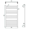 Фото Полотенцесушитель ГРОТА CLASSIC 30/90