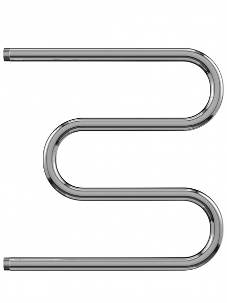 Фото Полотенцесушитель Terminus Эконом М-обр AISI 32х2 500х600 с полкой МАТРИЦА