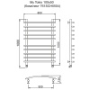 Полотенцесушитель MYFREA My Tokio 100/50 (Комплект 761SCH0504)