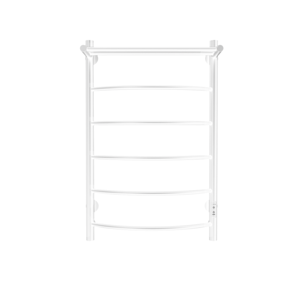 Полотенцесушитель электрический с/т Comfysan Классик (Classic) EC-6 80/50 с полкой, белый - фото и схемы подключения