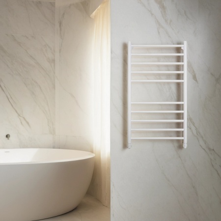 Фото Полотенцесушитель водяной Comfysan Люси (Luce) W-10 100/50, белый